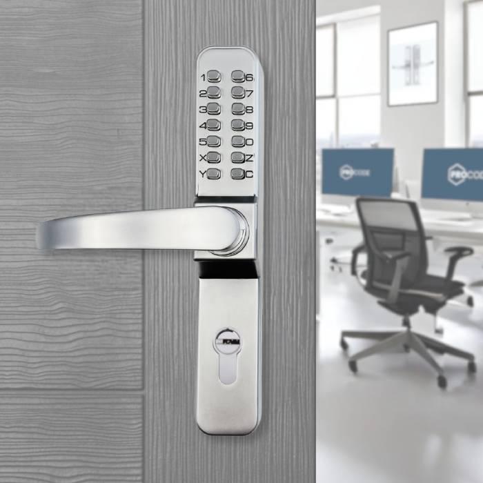 Serrure m&eacute;canique &agrave; code