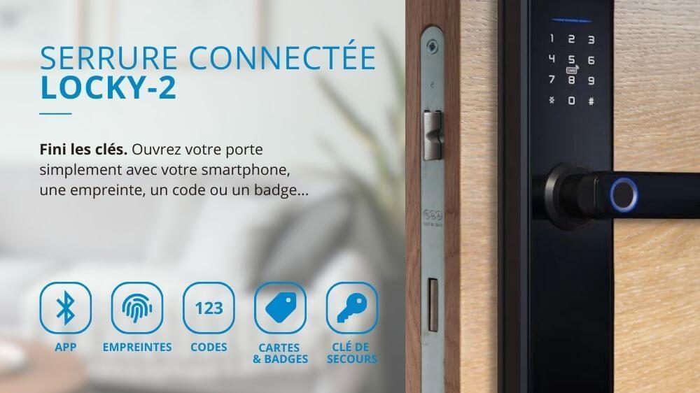 Serrure connectée électronique LOCKY-2