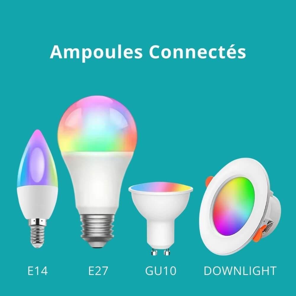 Ampoules et Spots LED pour domotique